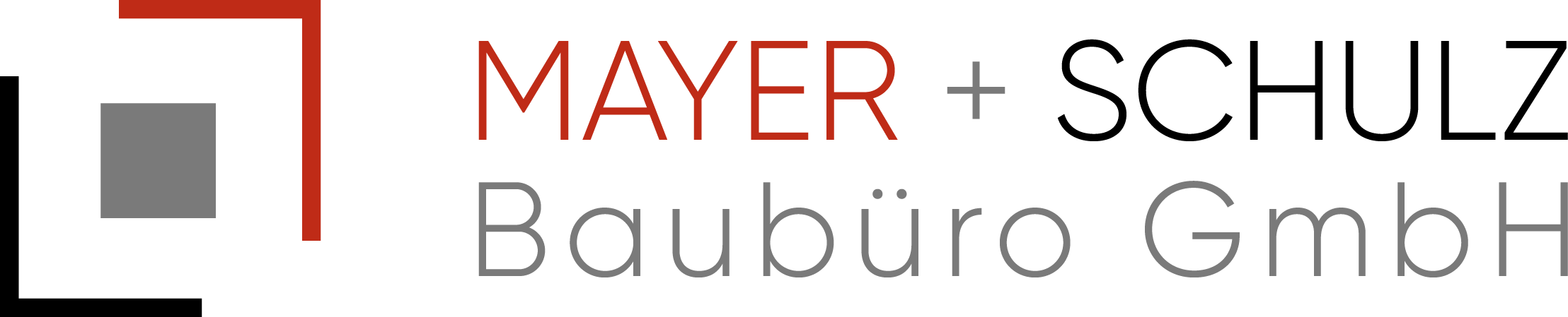 Logo Mayer + Schulz Baubüro GmbH